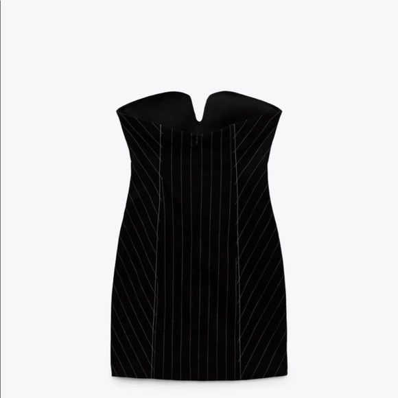 Zara Dresses & Skirts - Beautiful mini pinstripe dress